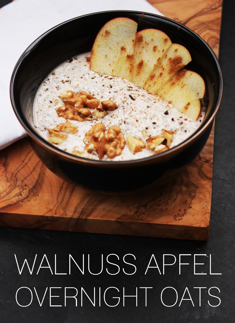 WALNUT APPLE OVERNIGHT OATS