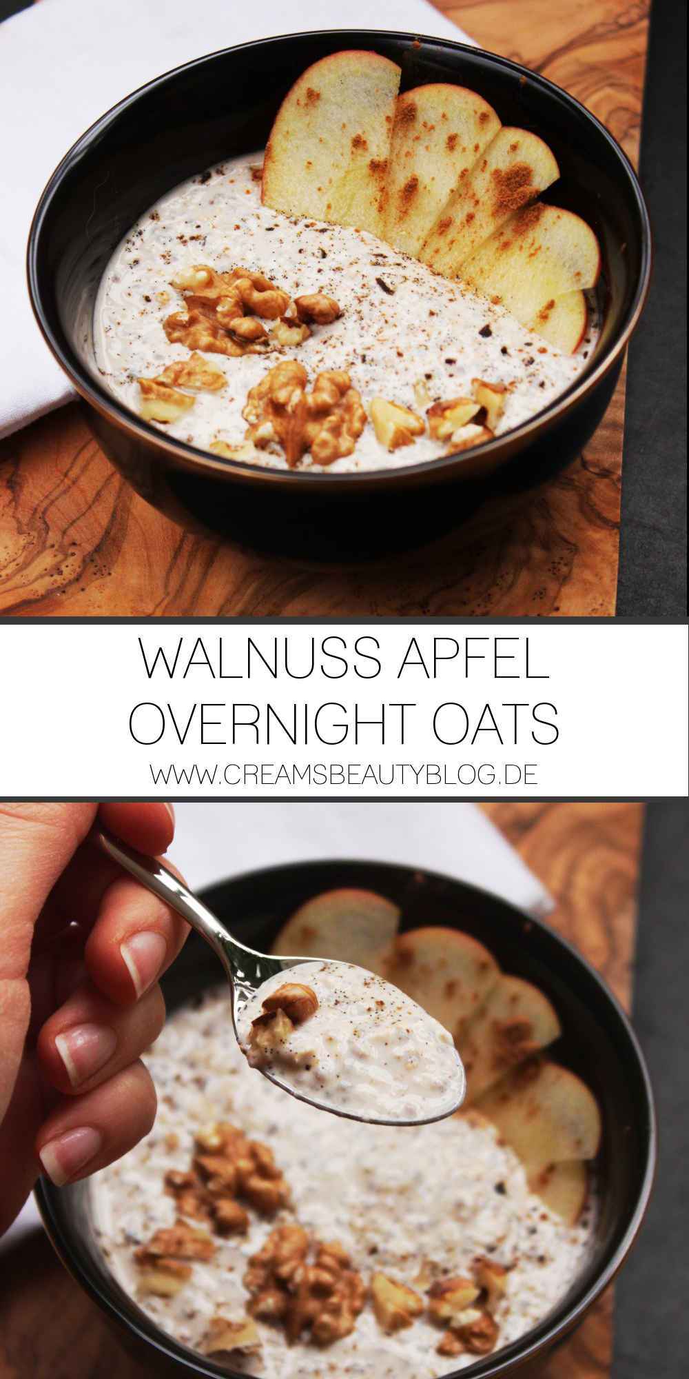 WALNUT APPLE OVERNIGHT OATS