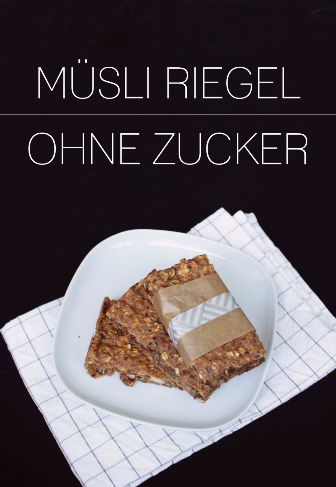 MÜSLI BAR WITHOUT SUGAR